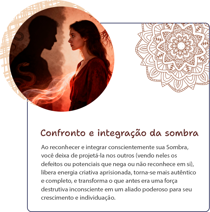 Confronto e integração da sombra